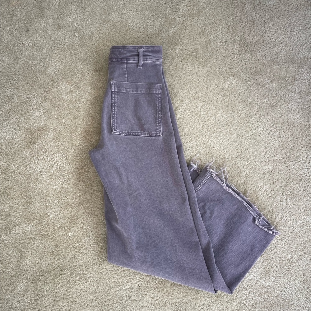 Purple Zara jeans
